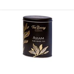 Чай                                        Teaberry                                        "Ассам" черный 125 гр. ж/б (6)