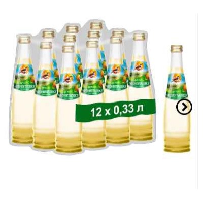 Напитки                                        Напитки из черноголовки                                        Лимонад Дюшес 0,33 л, стекло (12)/в пал 114