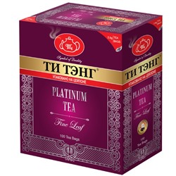 Чай                                        Титэнг                                        Платинум 100 пак.*2,5 гр. черный (4пч)(110165) (36) NEW