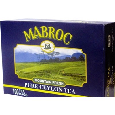 Чай                                        Mabrok                                        Свежесть горная 100 пак.*2 гр.(12) (423)