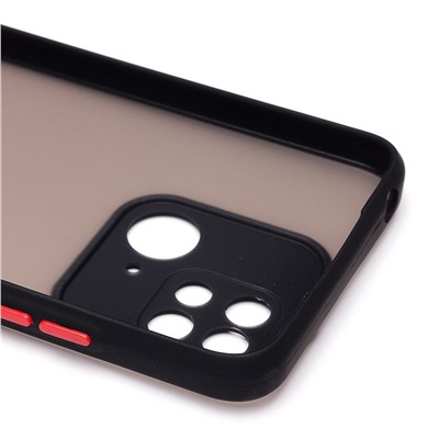 Чехол-накладка PC041 для "Xiaomi Redmi 10C" (black/black)