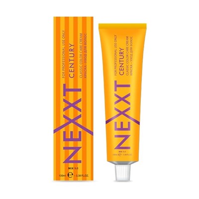 Nexxt Краска-уход для волос, 10.7, светлый блондин коричневый, 100 мл