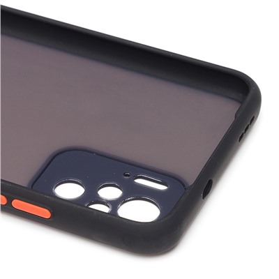 Чехол-накладка PC041 для "Xiaomi Redmi Note 10/Redmi Note 10S" (black/black)