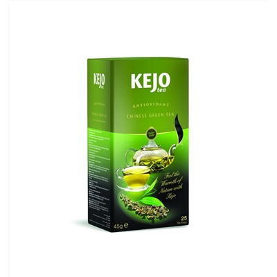 Чай                                        Kejofoods                                        ANTIOXIDANT CHINESE, 25 пак. х 2 гр. (10) зеленый