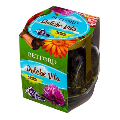 Чай                                        Betford                                        40 гр. Dolche Vita (Сладкая жизнь) стекло (6)