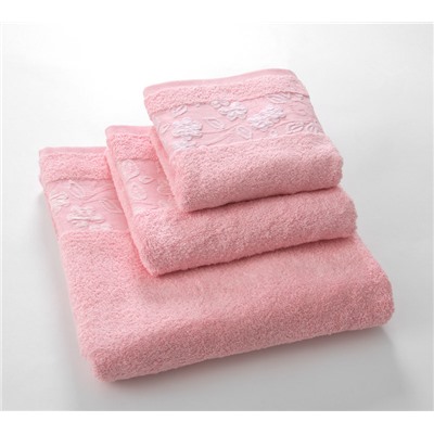 Полотенце махровое Прованс розовый Текс-Дизайн