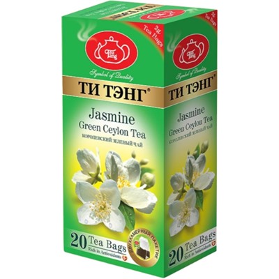 Чай                                        Титэнг                                         Жасмин зеленый 20 пак.*2 гр. (6пч)(101521) (144)