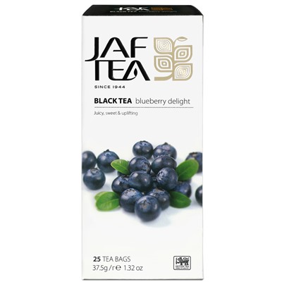 Чай                                        Jaf tea                                        PC Blueberry Delight 25 пак.*1,5 гр. черн.с аром.голубики (36) (364)