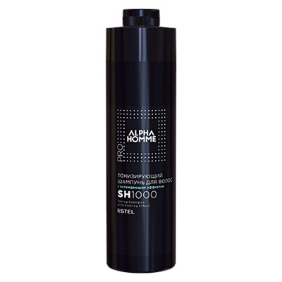 AH/SH1000 Тонизирующий шампунь для волос с охлаждающим эффектом ESTEL ALPHA HOMME PRO, 1000 мл