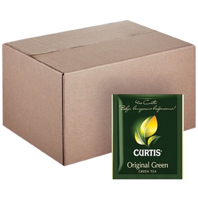 Чай                                        Curtis                                        Original Green Tea 200 сашетов*2 гр. зеленый (1 кор.) 100922