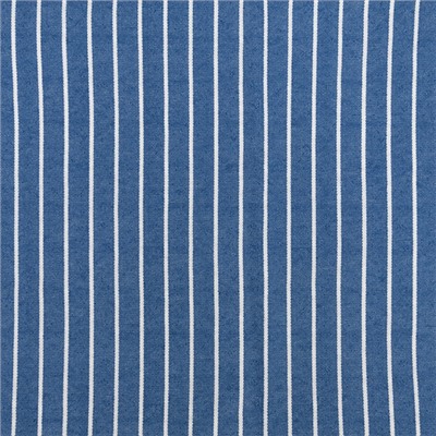 Ткань на отрез кулирка P1162-V1 Полоса цвет синий