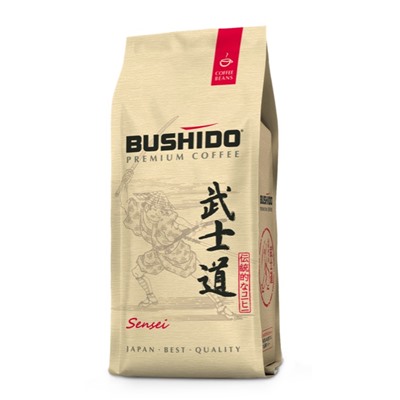 Кофе                                        Bushido                                         Sensei 227 гр. зерно (12)