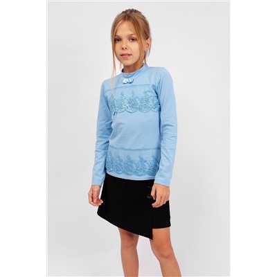 Блузка для девочки S голубой №Н-62997