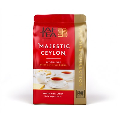Чай                                        Jaf tea                                        Majestic Сeylon Pekoe 500 гр. черный, зип-пакет (6) (228) ЖЦ