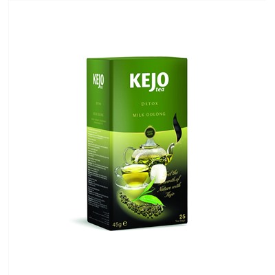 Чай                                        Kejofoods                                        DETOX MILK OOLONG, 25 пак. х 2 гр. (10) молоч.улун