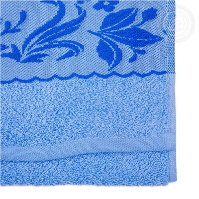Полотенце махровое Прованс голубой Арт Дизайн