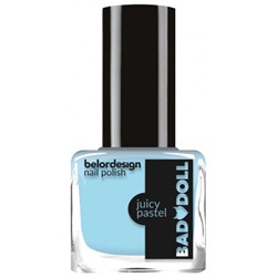 Лак для ногтей Belor Design Bad Doll Juicy Pastel, тон 310, sky