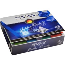 Чай                                        Svay                                        Svay Golden Variety 48*2,5 гр., черный, зеленый, травяной, пирамидки (6)
