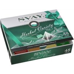 Чай                                        Svay                                        Svay Herbal Variety 48*2,5 гр., травяной, пирамидки (6)