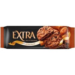Кондитерские изделия                                        Любятово                                        EXTRA Печенье "Сдобное" шоколад,карамель 150 гр, подушка (12)