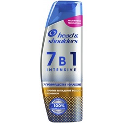 Шампунь для волос Head and Shoulders (Хед Энд Шолдерс) Против выпадения волос 7 в 1, 270 мл