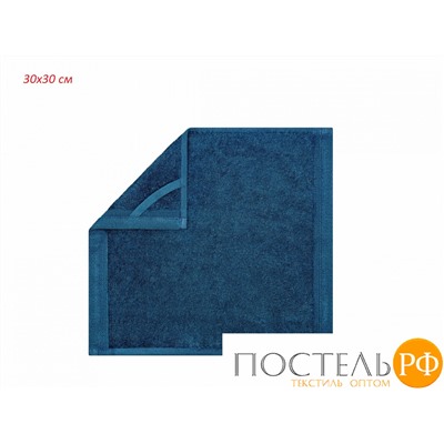 Togas ПУАТЬЕ глубокий синий Набор салфеток, 30x30, 500 гр/м2, модал/хл