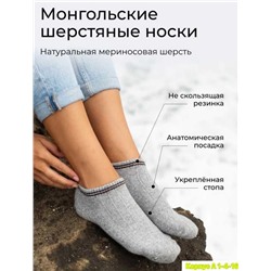 ЖЕНСКИЕ НОСКИ-СЛЕДИКИ.Состав 70% шерсть 30% вискоза Размер 34-36/37-39/40-42/43-45 В УПАКОВКЕ 10 ПАР.