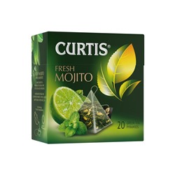 Чай                                        Curtis                                        Fresh Mojito 20 пак.*1,7 гр. зеленый (12) 102210