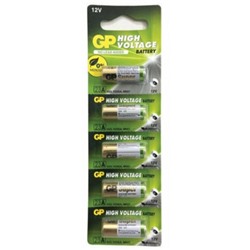 Батарейки алкалиновые GP High Voltage, 23AE, отрывной блок, 5 шт