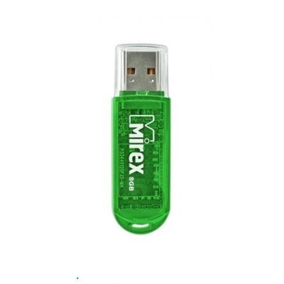 *USB2.0 FlashDrives16Gb Mirex ELF GREEN