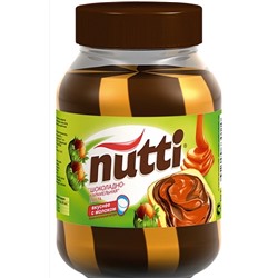 Кондитерские изделия                                        Nutti                                        Шоколадно-карамельная паста Nutti 330 гр., ст. (12)