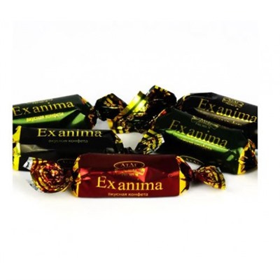 Конфеты шоколадные глазированные "EX ANIMA " (ОТ ДУШИ) Вес 2 кг. Вологда АтАг