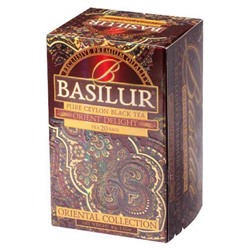 Чай                                        Basilur                                        Восточная коллекция "Восточное очарование" 20 пак.*2 гр.+5 пак. подарок, картон (12) (70420)