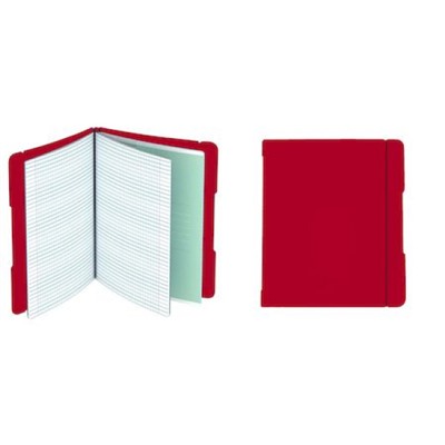Тетрадь со сменным блоком 48л х 2 клетка пластиковая обложка на резинке съемная "DoubleBook. Красный" ТПДБ596128 Эксмо
