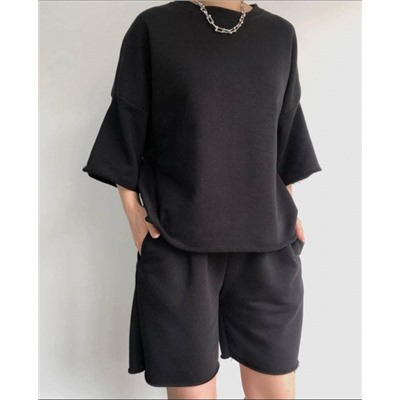 Костюм oversize шорты и футболка BEK