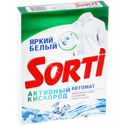 Стиральный порошок автомат Sorti (Сорти) Активный кислород, 350 г