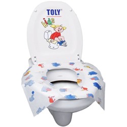 Накладки одноразовые для унитаза детские Toly Kids