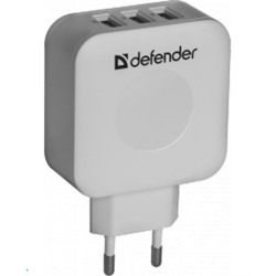 *сет/адаптер UPA-30 3 порта USB 5V/4А,блистер DEFENDER