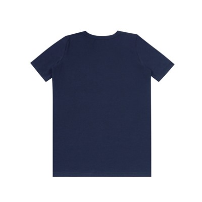 футболка 1ЖДФК3296001; темно-синий77 / Четыре котенка вышивка