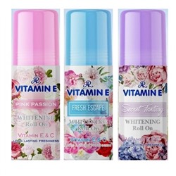 Цветочный дезодорант с витаминами Е и С Aron 75 мл 3 аромата