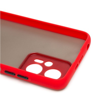 Чехол-накладка PC041 для "Xiaomi Poco X4 GT/Redmi Note 11T Pro" (red/black)