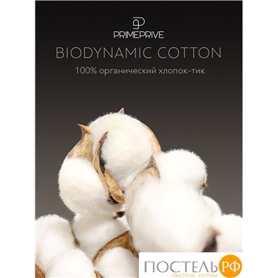 PRIME PRIVE MERINO экрю Подушка 70х70,1пр.,хл.BIODYNAMIC COTTON/меринос.шерсть, 1000 г/м2