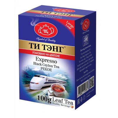 Чай                                        Титэнг                                        Экспрессо 100 гр. черный (5пч)(110769) (100)