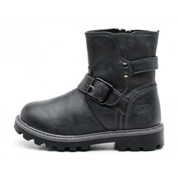 Сапоги осенние KB10208 Schwarz KING BOOTS