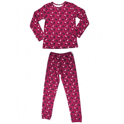 CLE пижама дев. 761881ин 52-64, малиновый/св.розовый, Таблица размеров на детскую одежду «ЭЙС» и «CLEVER WEAR»