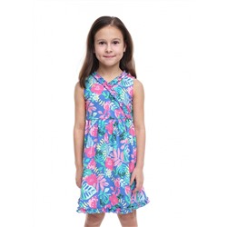 CLE Платье дев.804559/60гн, синий/розовый, Таблица размеров на детскую одежду «ЭЙС» и «CLEVER WEAR»