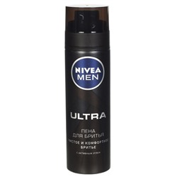 Пена для бритья Nivea Men Ultra, 200 мл