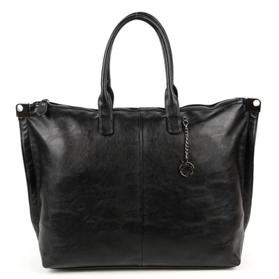 Женская сумка шоппер из эко кожи А-3841 Блек
