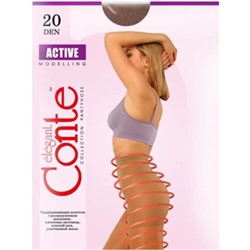 Колготки Conte Active (Конте Актив), Natural (телесный), 20 den, 2 размер