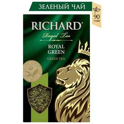 Чай                                        Richard                                        Royal Green 90 гр.зеленый (14) 102251